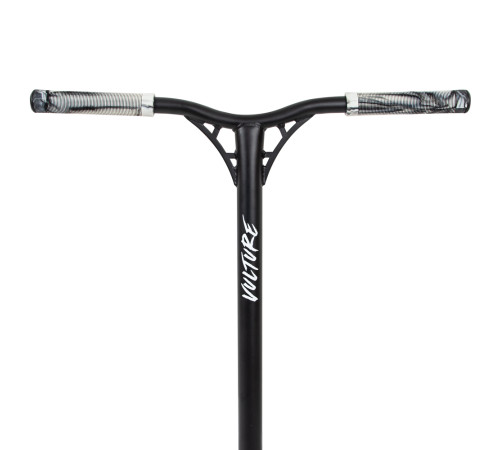 Дитячий самокат фрістайл inSPORTline Vulture чорно-білий