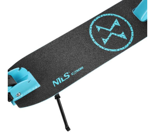 Самокат складний Nils ExtremeHM1302, блакитно-рожевий