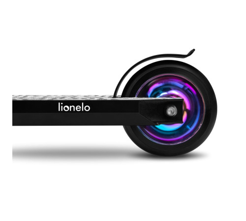 Дитячий самокат Lionelo WHIZZ - чорно-фіолетовий Дитячий самокат Lionelo WHIZZ - чорно-фіолетовий