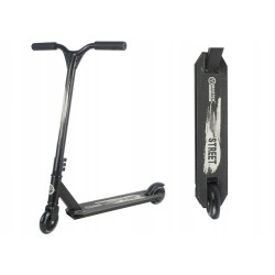 Дитячий самокат фрістайл MASTER Stunt Street сірий