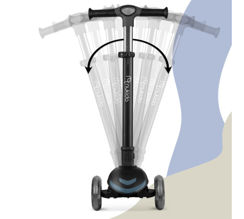 Самокат дитячий Nukido Filippo чорний