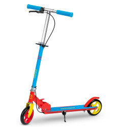 Дитячий самокат Ricokids Kodi блакитно-червоний 