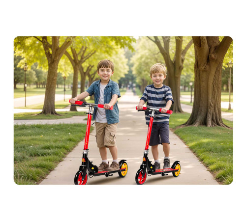 Дитячий самокат Ricokids Kodi червоний