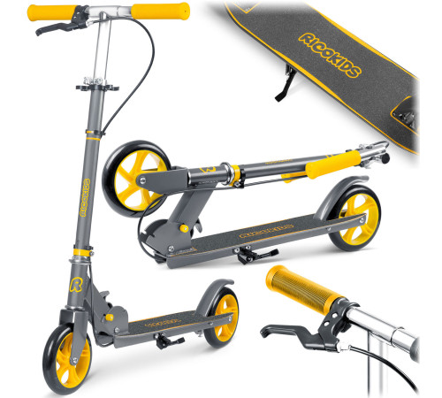 Дитячий самокат Ricokids Kodi сірий