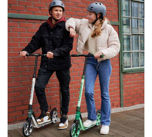 Самокат HUDORA BIGWHEEL Advanced 205 (14151) зелений