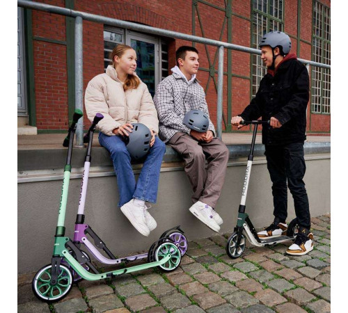 Самокат HUDORA BIGWHEEL Advanced 205 (14151) зелений