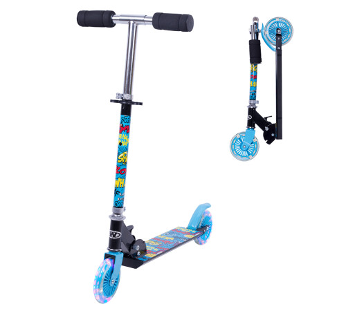 Дитячий самокат WORKER Plofi синій