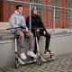 Самокат HUDORA BIGWHEEL Advanced 205 (14153) чорно-сірий