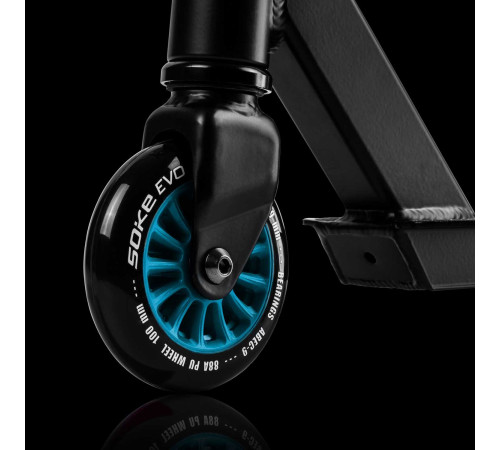 Самокат трюковий SOKE EVO чорно-синій