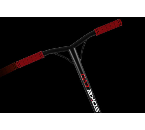 Самокат трюковий SOKE EVO чорно-червоний