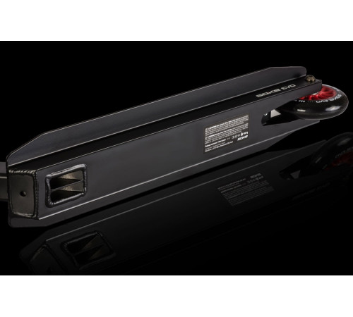 Самокат трюковий SOKE EVO чорно-червоний