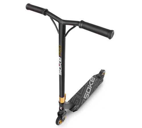 Самокат трюковий SOKE PRO золотисто-чорний
