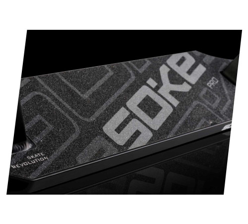 Самокат трюковий SOKE PRO золотисто-чорний