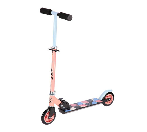 Дитячий самокат NILS EXTREME HD026 блакитно-рожевий