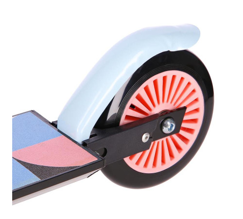 Дитячий самокат NILS EXTREME HD026 блакитно-рожевий