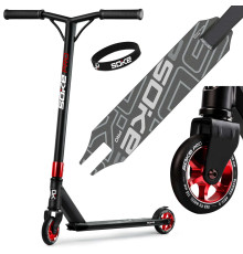 Самокат трюковий SOKE PRO червоний