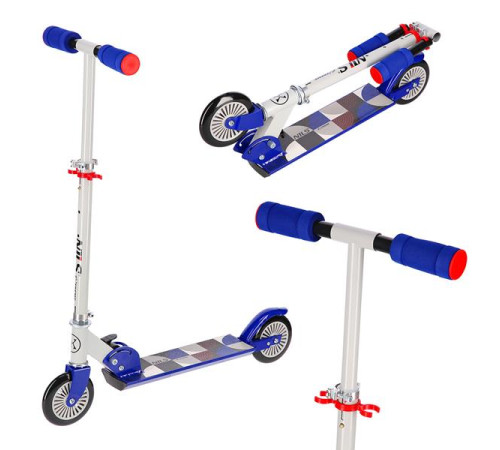 Дитячий самокат NILS EXTREME HD026 сіро-синій