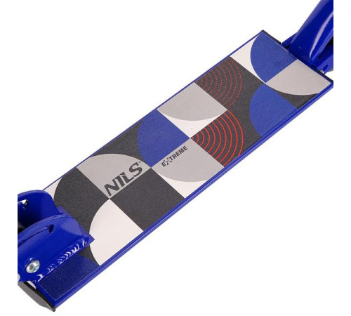 Дитячий самокат NILS EXTREME HD026 сіро-синій