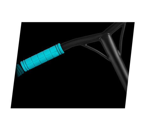 Самокат трюковий SOKE EVO чорно-бірюзовий