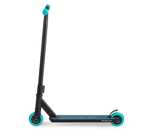 Самокат трюковий SOKE EVO чорно-бірюзовий