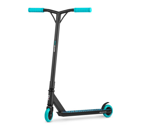 Самокат трюковий SOKE EVO чорно-бірюзовий