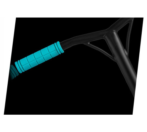 Самокат трюковий SOKE EVO чорно-бірюзовий