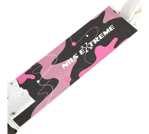 Дитячий самокат NILS EXTREME HD505 рожевий