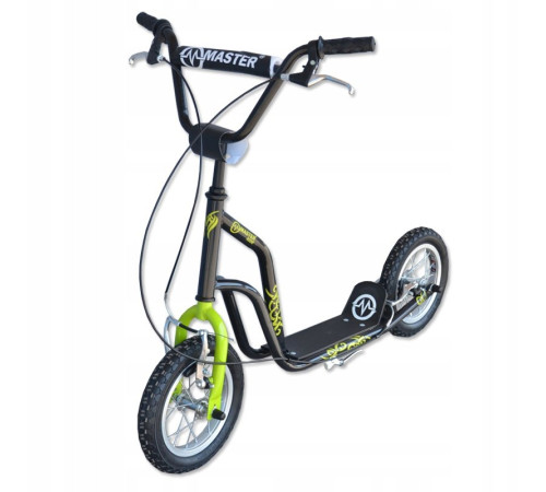 Самокат з надувними колесами MASTER Ride Black 12″ Самокат з надувними колесами MASTER Ride Black 12″