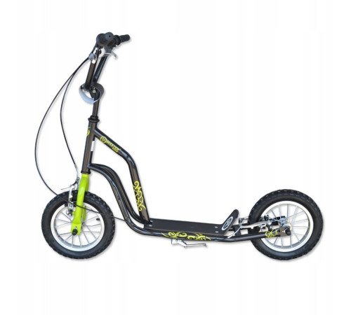Самокат з надувними колесами MASTER Ride Black 12″ Самокат з надувними колесами MASTER Ride Black 12″