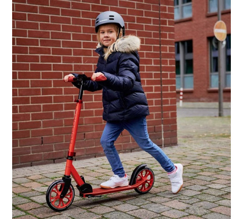 Самокат HUDORA BIGWHEEL Up 200 (14452) червоний Самокат HUDORA BIGWHEEL Up 200 (14452) червоний