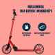 Самокат HUDORA BIGWHEEL Up 200 (14452) червоний