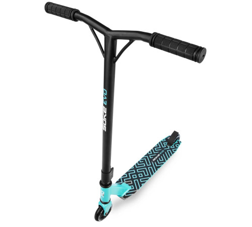 Самокат трюковий SOKE EVO бірюзово-чорний