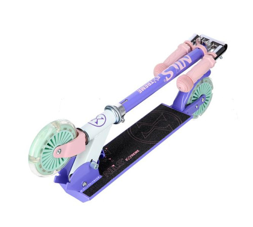 Дитячий самокат NILS EXTREME HD120L фіолетовий