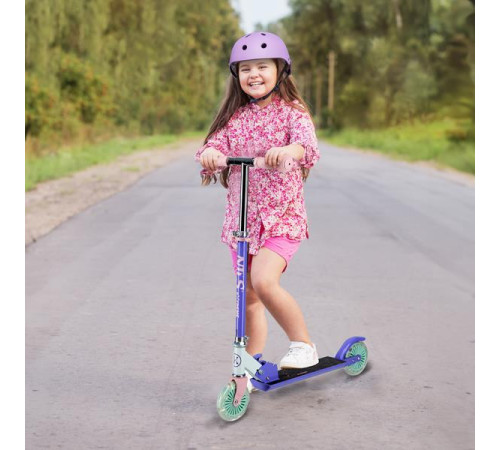 Дитячий самокат NILS EXTREME HD120L фіолетовий