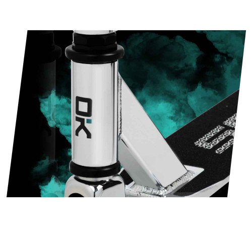 Самокат трюковий SOKE EVO Street сріблястий