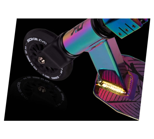 Самокат трюковий SOKE EVO фіолетовий