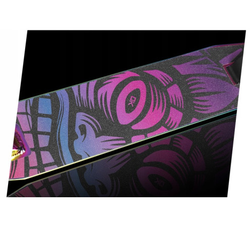 Самокат трюковий SOKE EVO чорно-фіолетовий