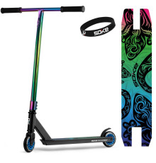 Самокат SOKE EVO чорно-зелений