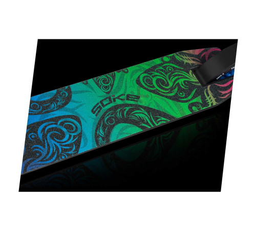 Самокат SOKE EVO чорно-зелений