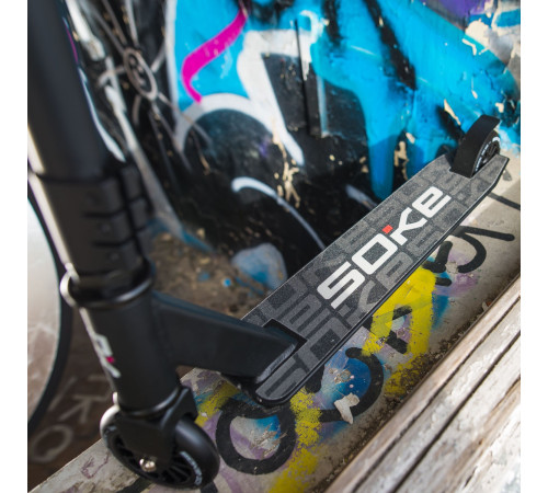 Самокат трюковий SOKE GO чорний