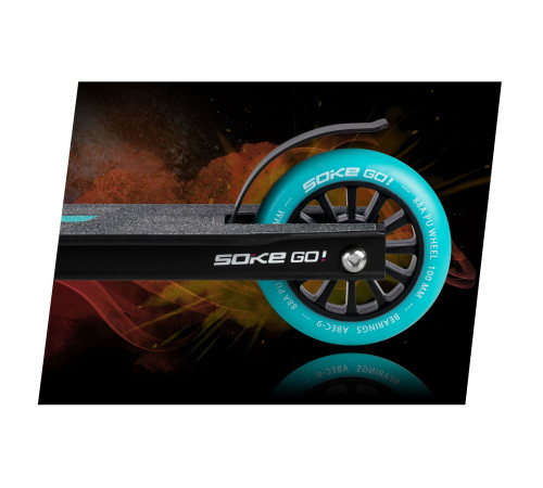 Самокат трюковий SOKE GO чорний