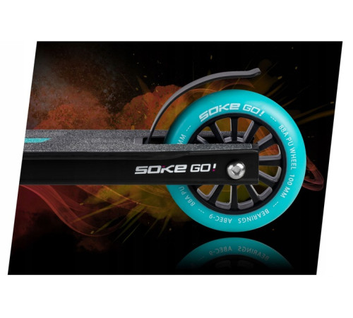 Самокат трюковий SOKE GO чорний