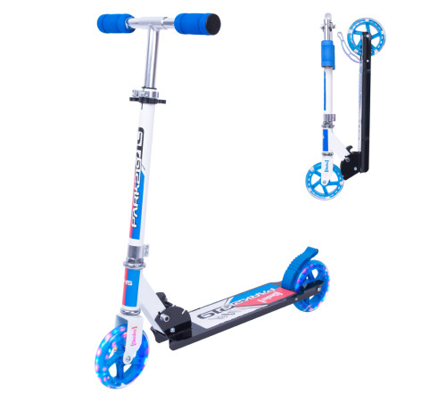 Дитячий самокат WORKER Cirky синій