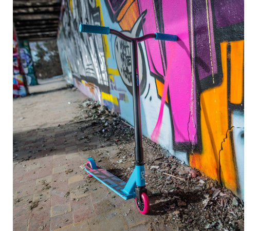 Самокат трюковий SOKE GO бірюзовий