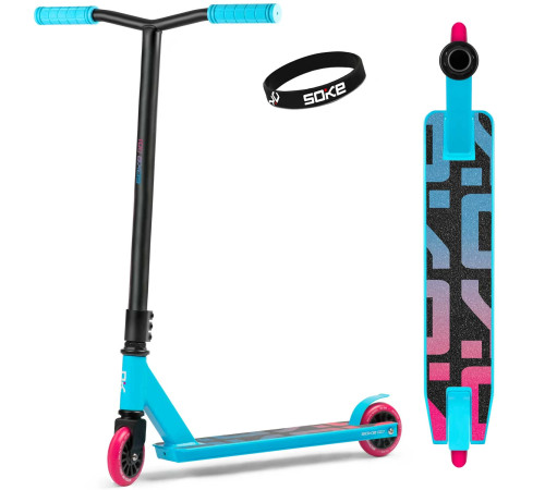 Самокат трюковий SOKE GO бірюзовий