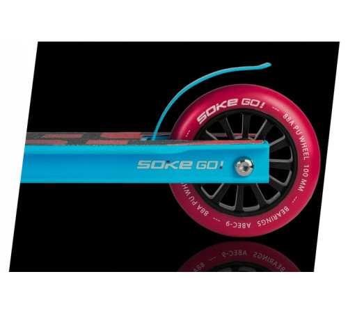 Самокат трюковий SOKE GO бірюзовий