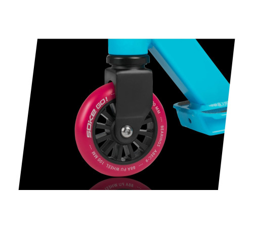 Самокат трюковий SOKE GO бірюзовий