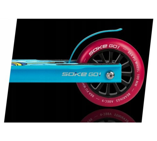 Самокат трюковий SOKE GO бірюзовий