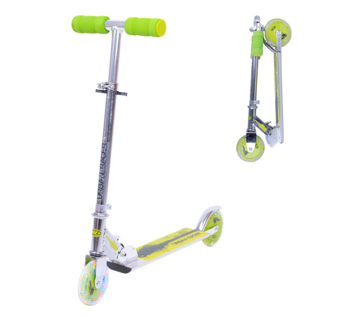 Дитячий самокат WORKER Racer Urban Boy зелений