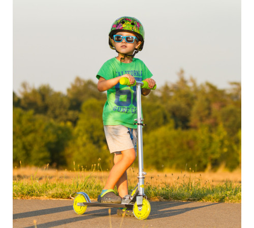 Дитячий самокат WORKER Racer Urban Boy зелений